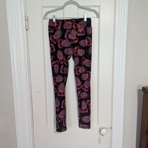 LuLaRoe Colorful Owl Print Patterned Leggings